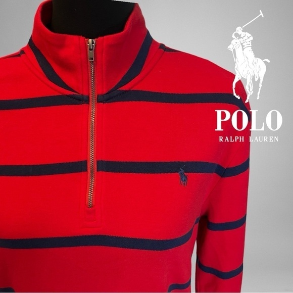 POLO Ralph Lauren Boys XL (18-20) Zip Up Long Sleeve Shirt NWT - Picture 2 of 11
